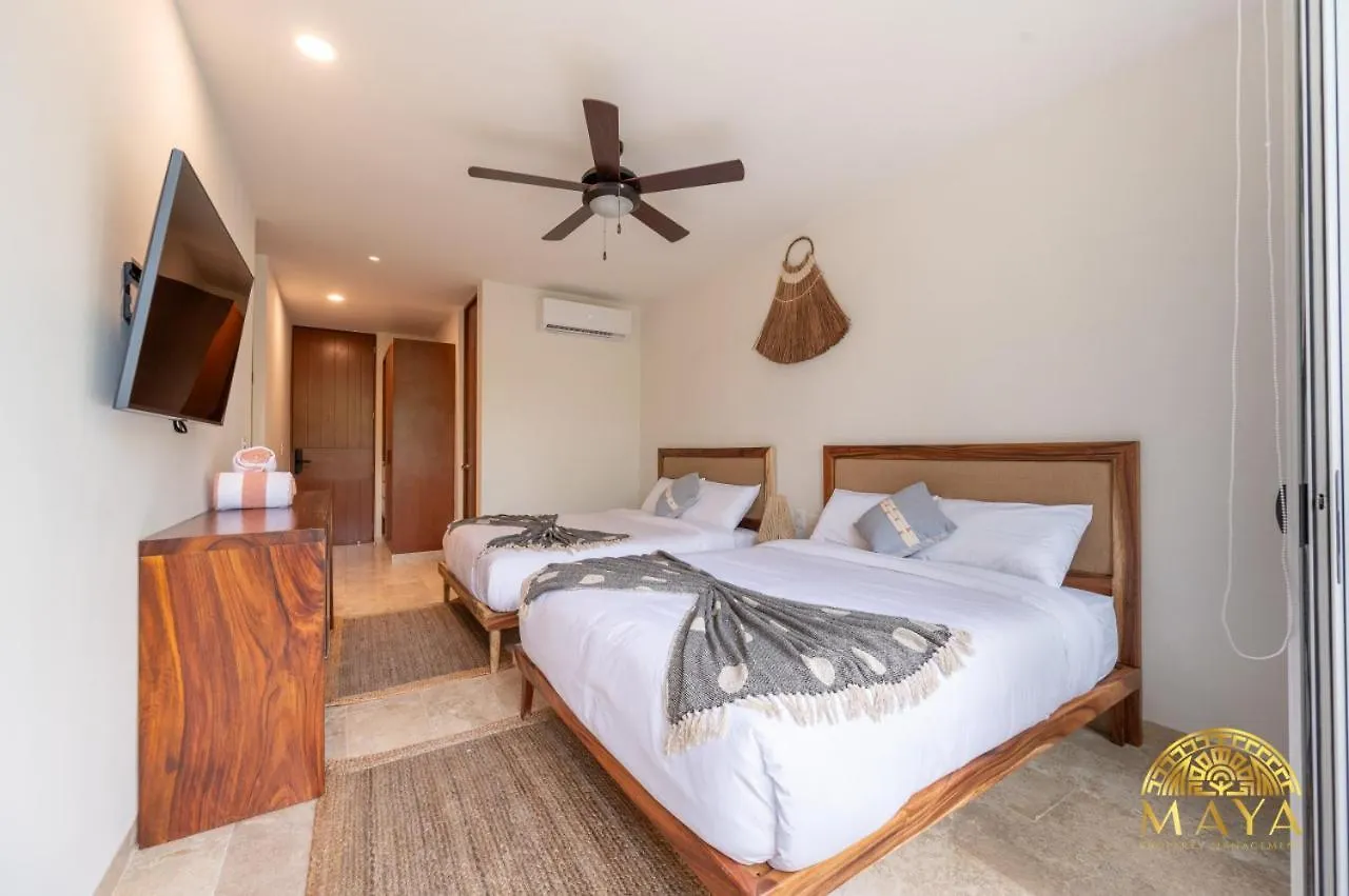 Nhoa 208C Lux 1Br Condo Jungle View In Aldea Zama Tulum