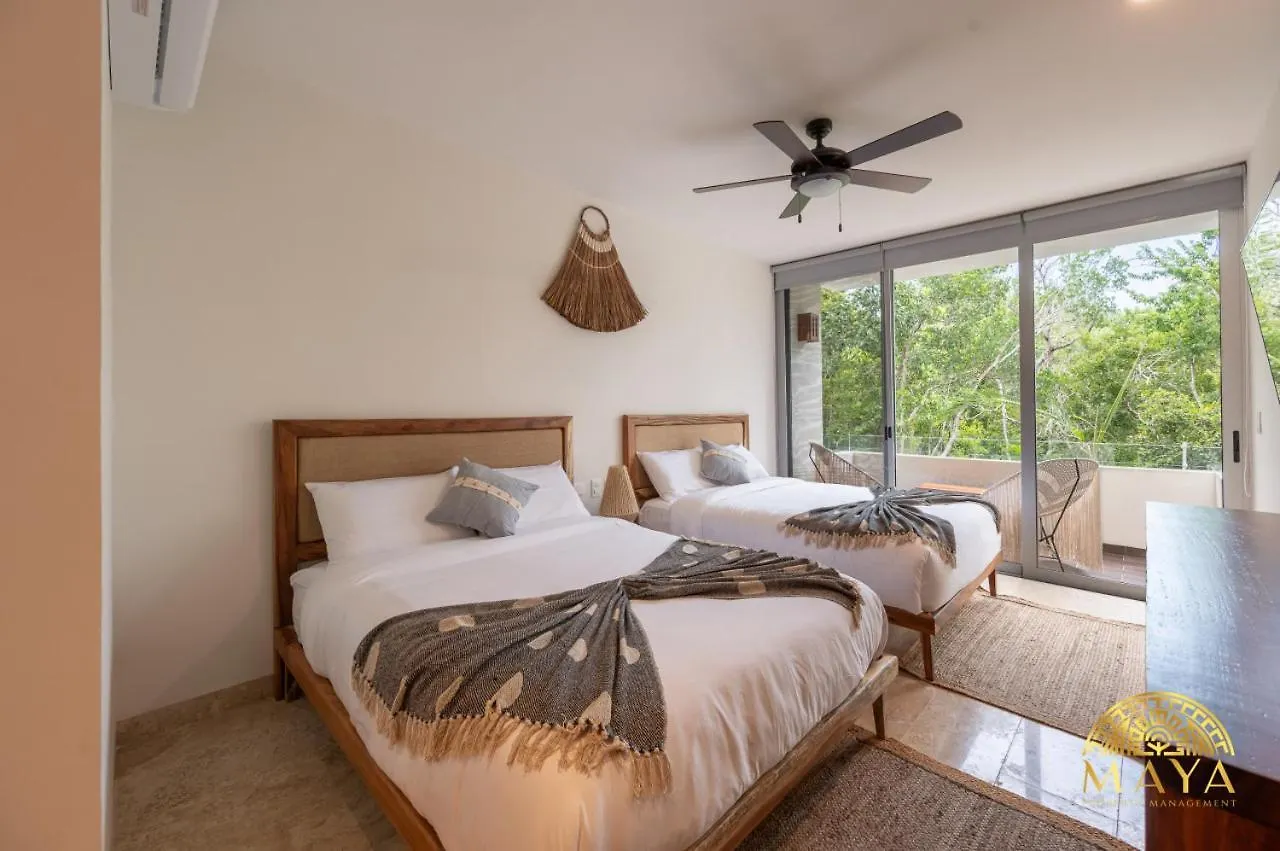 Nhoa 208C Lux 1Br Condo Jungle View In Aldea Zama Tulum Holiday home