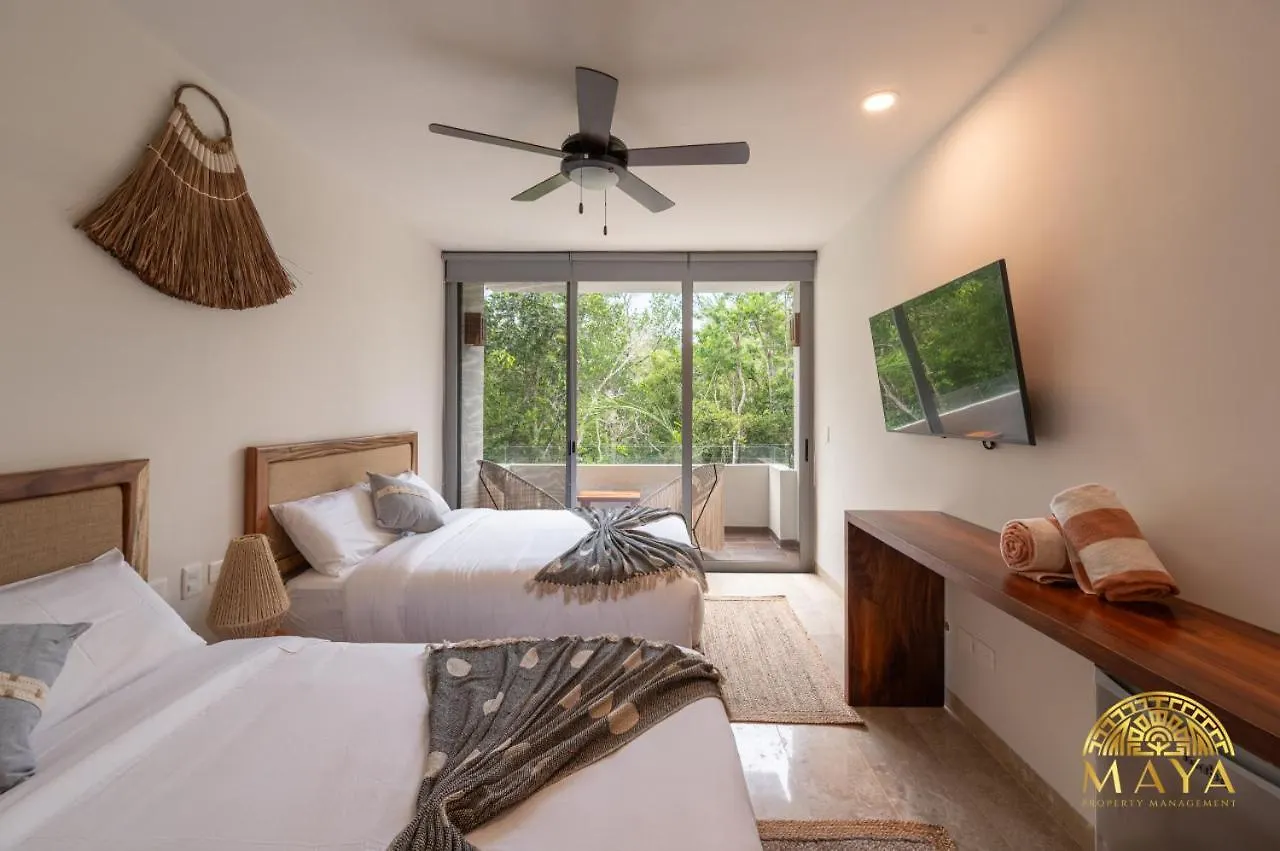 Nhoa 208C Lux 1Br Condo Jungle View In Aldea Zama Tulum 0*,  Mexico